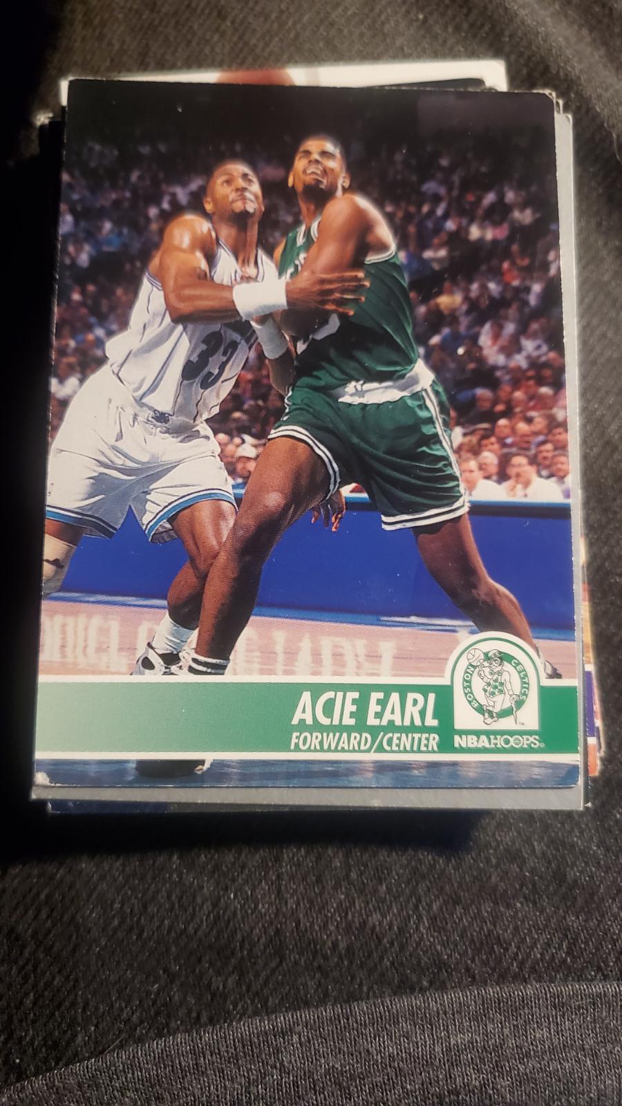 Acie Earl #10 Basketball Cards 1994 Hoops