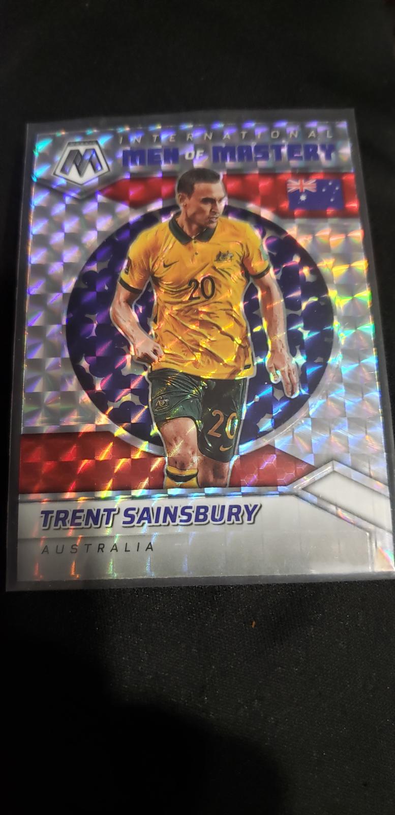 Trent Sainsbury #38 2021 Panini Mosaic Road To FIFA World Cup International Men Of Mastery
