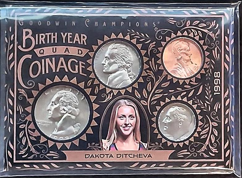 Dakota Ditcheva #BYQR-28 2025 Upper Deck Goodwin Champions Baseball