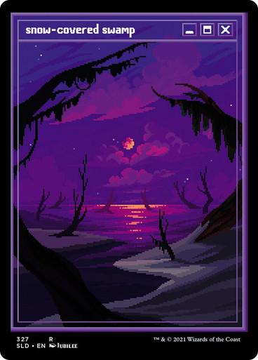 Snow-Covered Swamp #327 Magic Secret Lair Drop