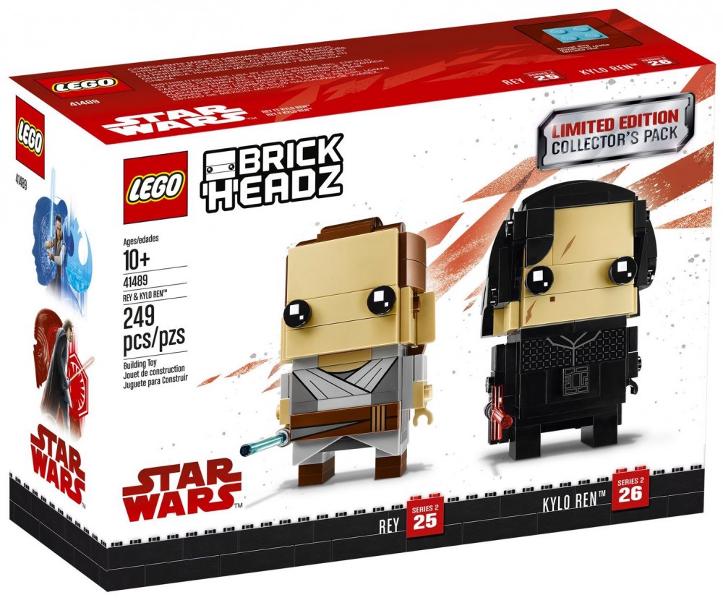 Rey & Kylo Ren #41489 LEGO BrickHeadz