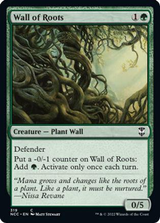 Wall of Roots #319 Magic New Capenna Commander