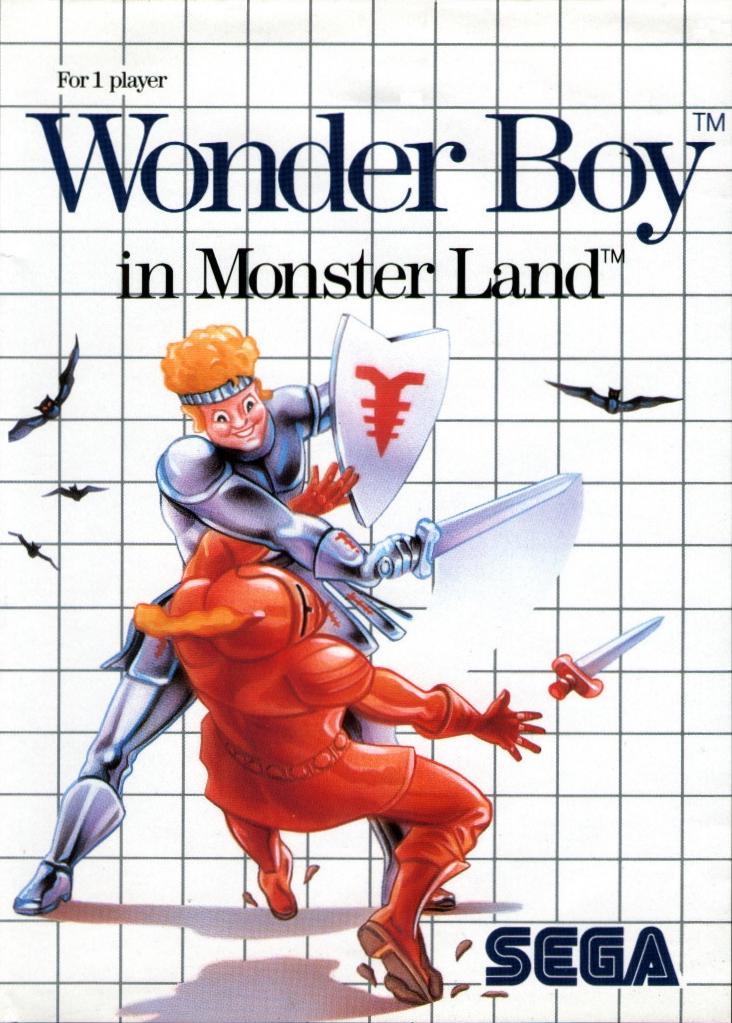 Wonder Boy In Monster Land PAL Sega Master System