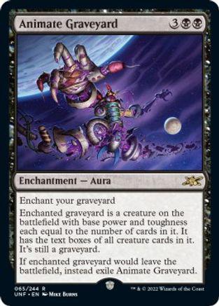Animate Graveyard Magic Unfinity