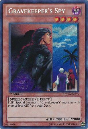 Gravekeeper's Spy LCJW-EN255 YuGiOh Legendary Collection 4: Joey's World Mega Pack