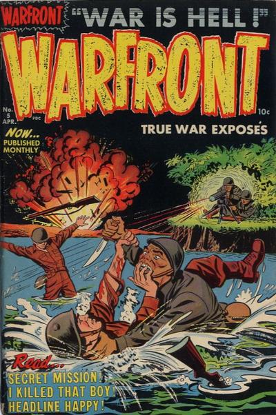 Warfront #5 (1952) Comic Books Warfront