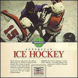 Superstar Ice Hockey Commodore 64
