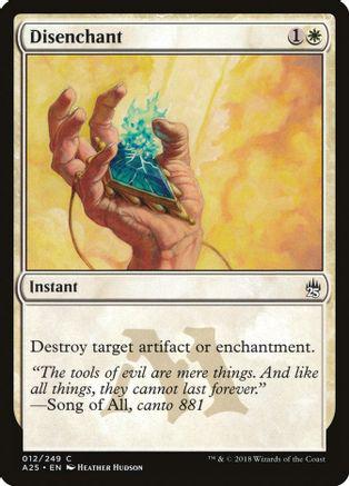 Disenchant Magic Masters 25