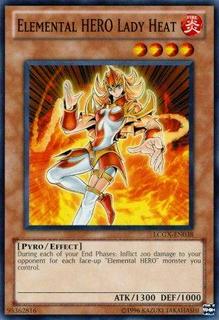 Elemental HERO Lady Heat LCGX-EN038