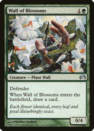 Wall of Blossoms Magic Planechase 2012
