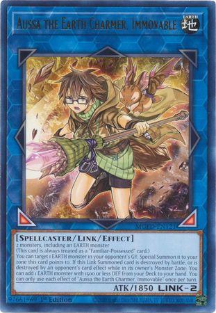 Aussa the Earth Charmer, Immovable MGED-EN121 YuGiOh Maximum Gold: El Dorado
