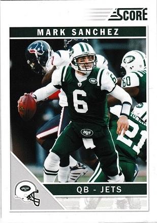 Mark Sanchez #205 Football Cards 2011 Panini Score