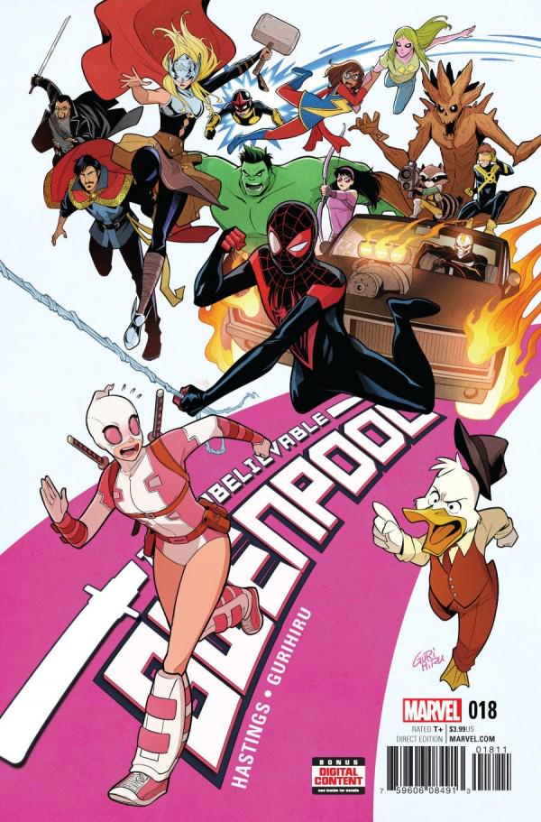The Unbelievable Gwenpool #18 (2017) Comic Books Unbelievable Gwenpool