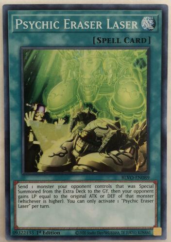 Psychic Eraser Laser BLVO-EN089 YuGiOh Blazing Vortex
