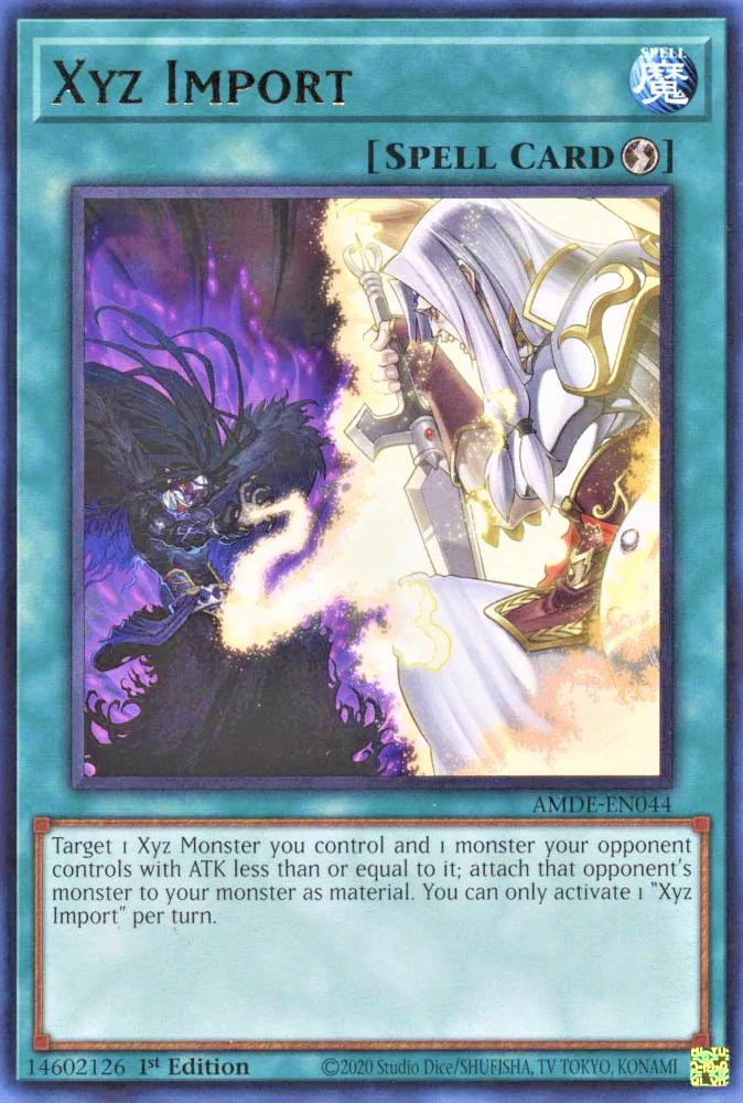 Xyz Import AMDE-EN044 YuGiOh Amazing Defenders