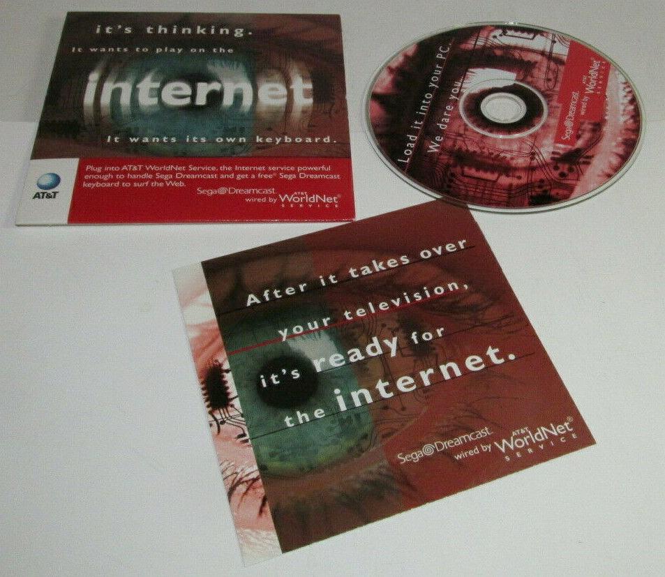 Sega Dreamcast AT&T Worldnet Sega Dreamcast