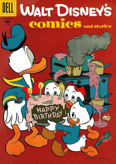 Walt Disney's Comics and Stories #195 (1956) Comic Books Walt Disney's Comics and Stories