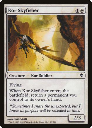 Kor Skyfisher Magic Zendikar