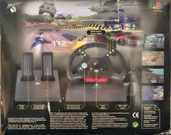 Back Of Box | Mad Catz Dual Force Racing Wheel & Pedal Playstation
