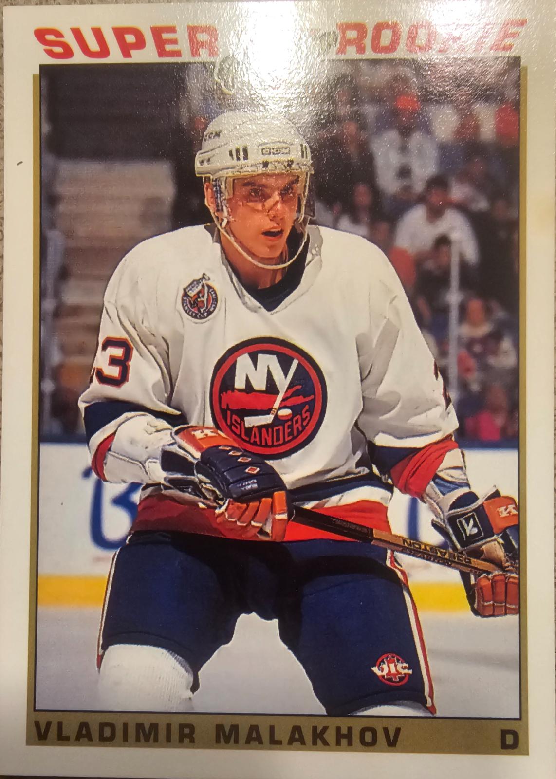 Vladimir Malakhov #129 Hockey Cards 1993 Topps Premier