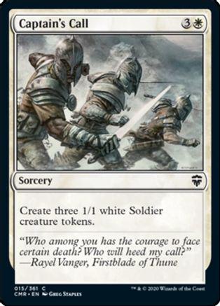Captain's Call Magic Commander Legends