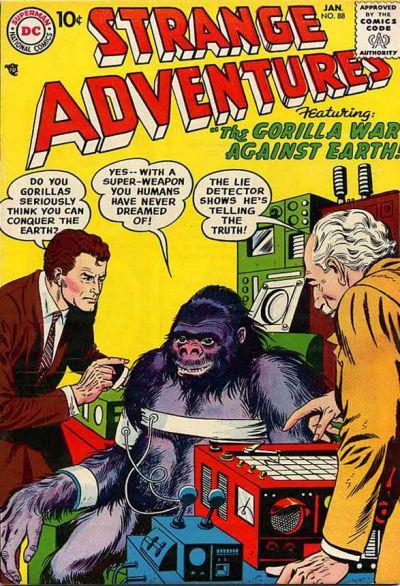Strange Adventures #88 (1958) Comic Books Strange Adventures