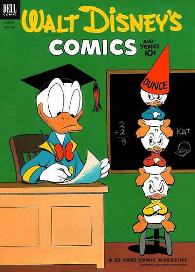 Walt Disney's Comics and Stories #150 (1953) Comic Books Walt Disney's Comics and Stories