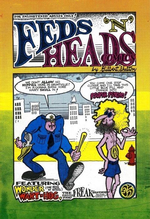 Feds 'N' Heads #1 (1968) Comic Books Feds 'n' Heads