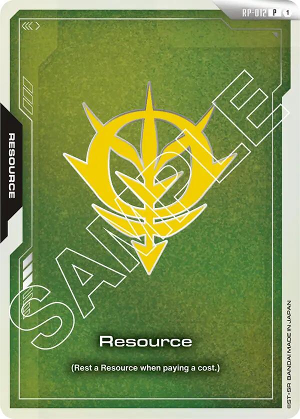 Resource [RP-012 Holo] #RP-012 Prices | Gundam Resource Promo