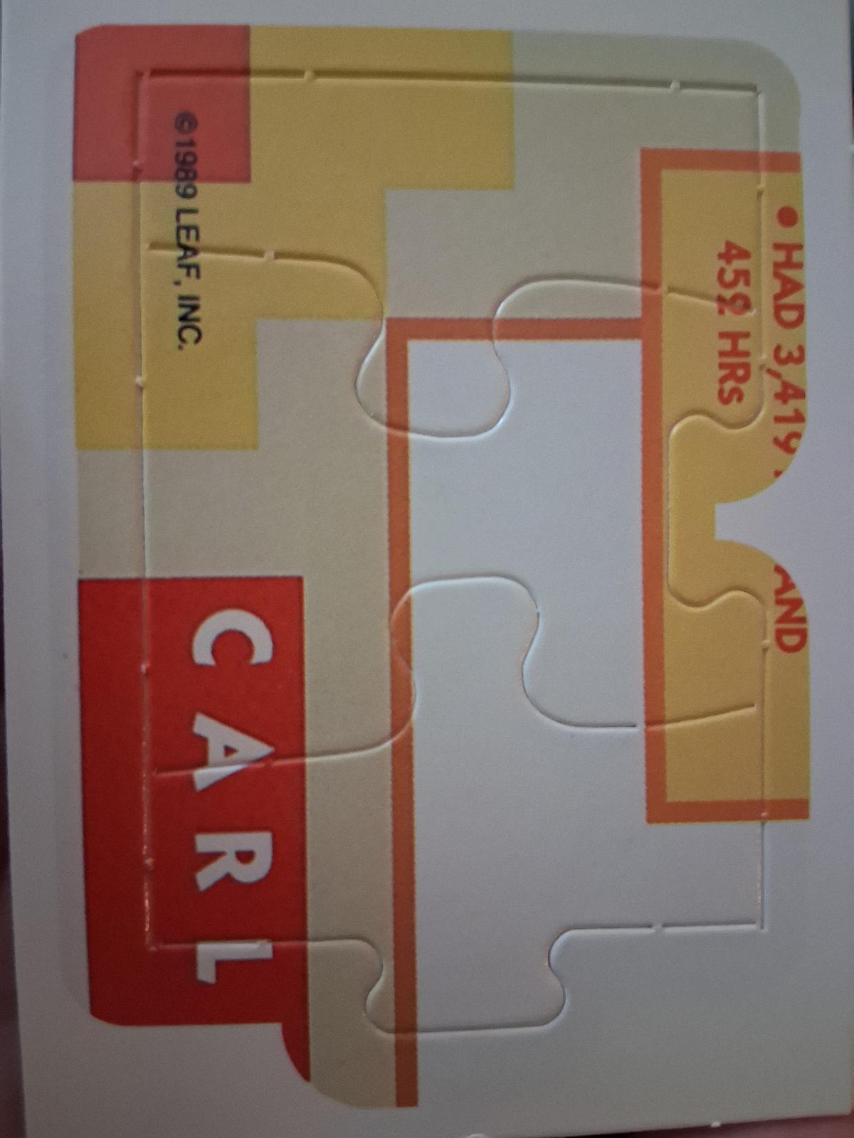 Carl Yastrzemski Puzzle Pieces #55, 56, 57 Baseball Cards 1990 Donruss