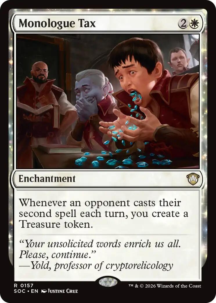 Monologue Tax (Magic Secrets of Strixhaven Commander)
