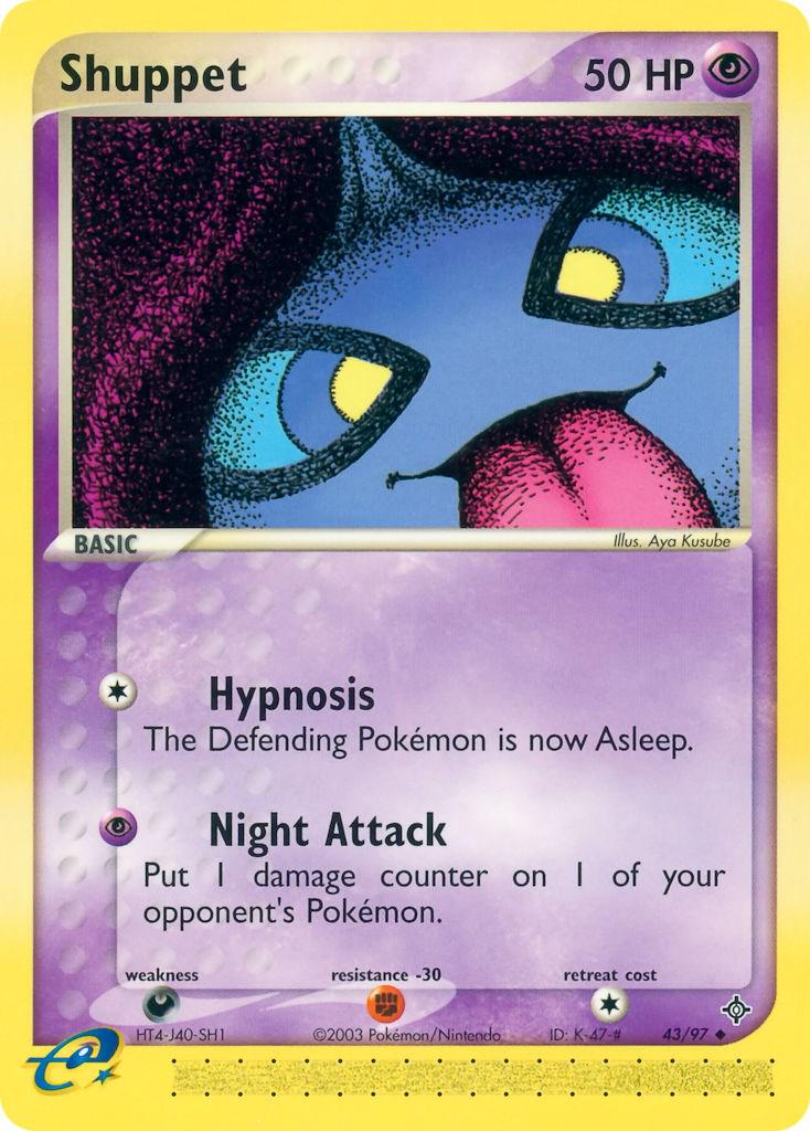 Shuppet #43 Pokemon Dragon