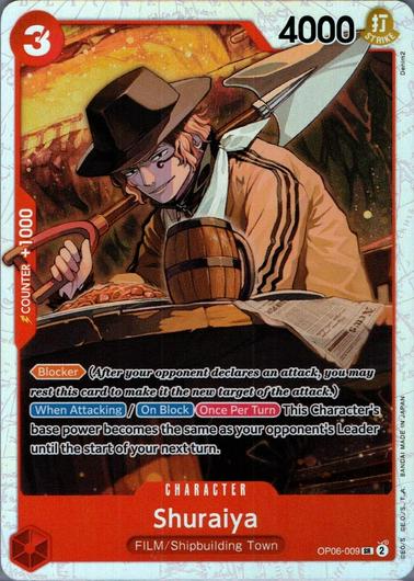Shuraiya OP06-009 Cover Art