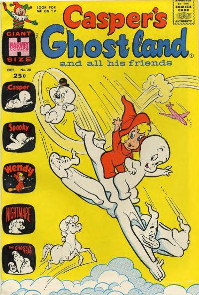 Casper's Ghostland #38 (1967) Comic Books Casper's Ghostland