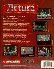 US Back Cover | Artura Amiga