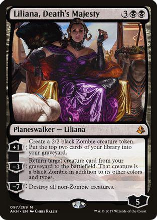 Liliana, Death's Majesty Magic Amonkhet