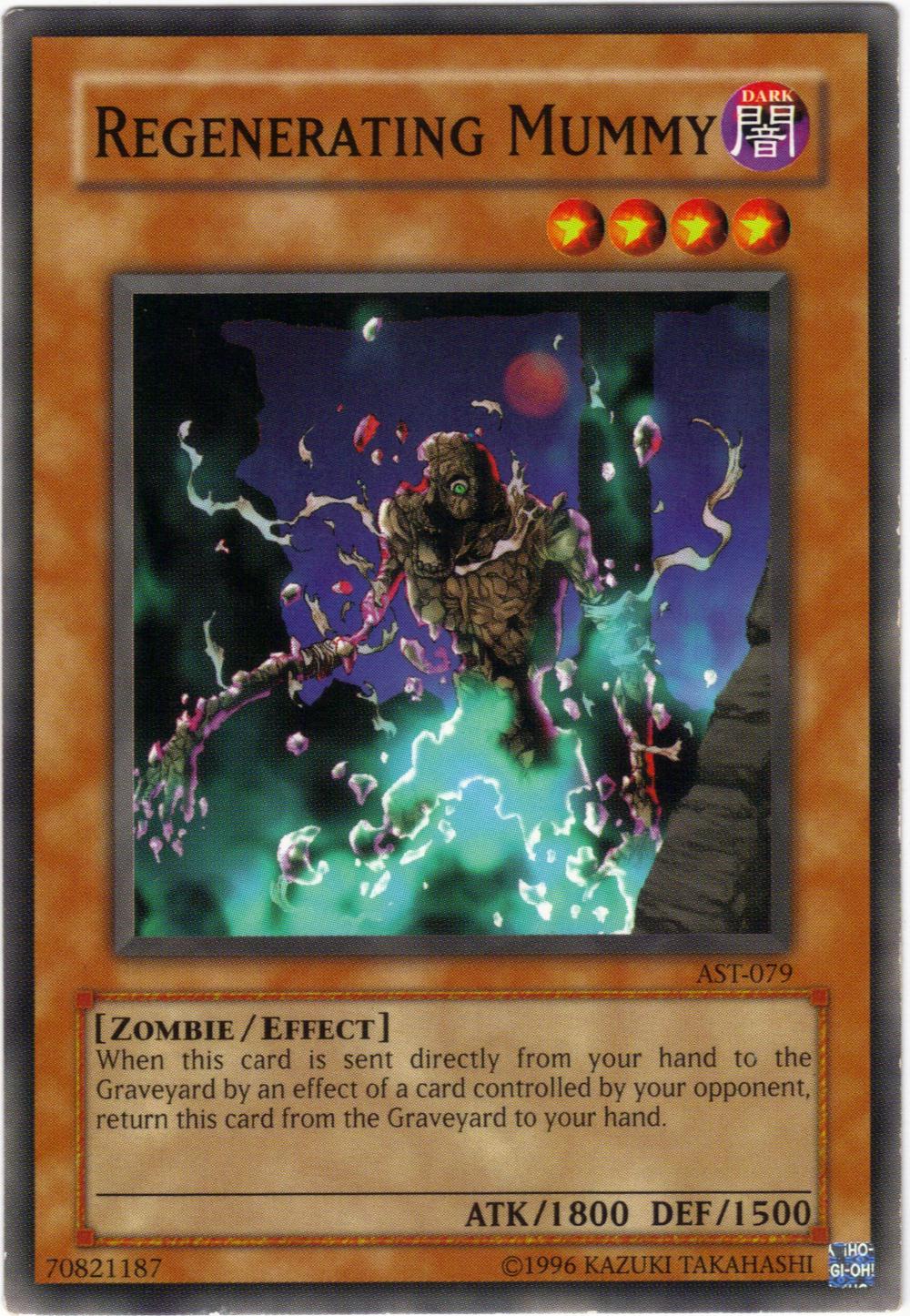 Regenerating Mummy AST-079 YuGiOh Ancient Sanctuary