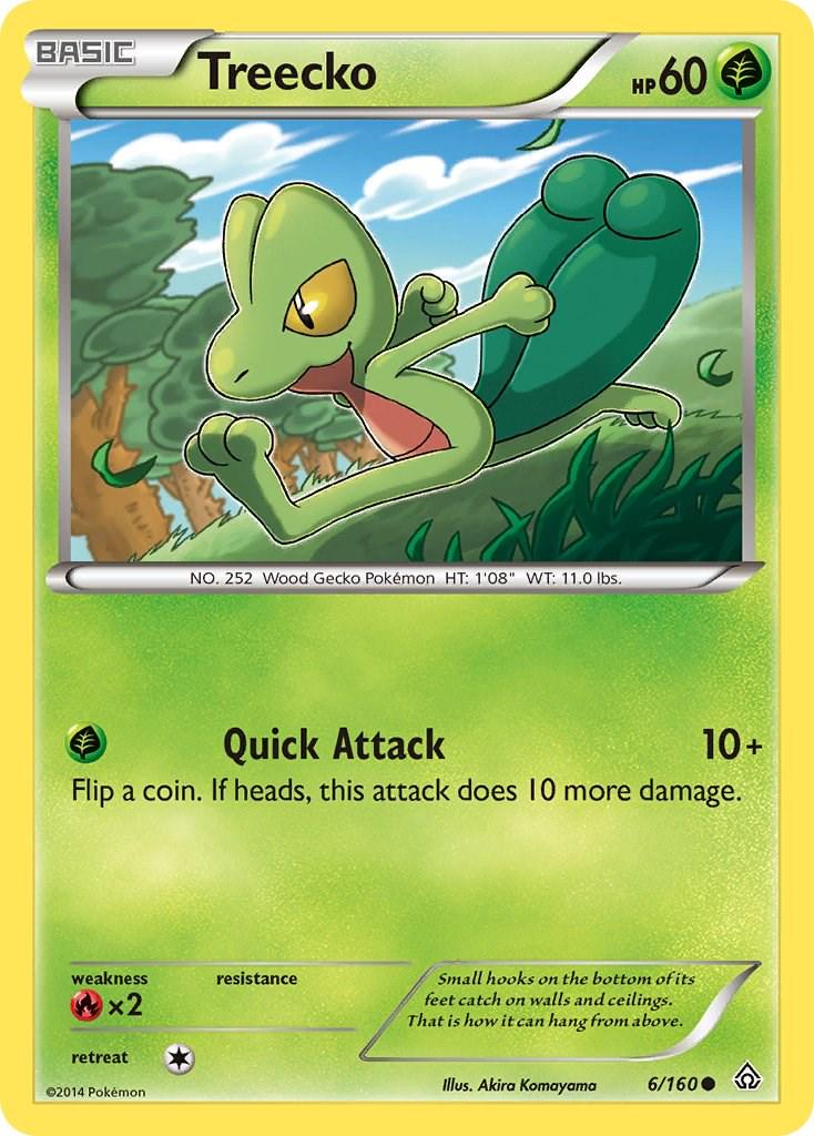 Treecko #6 Pokemon Primal Clash