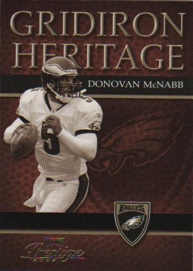 Donovan McNabb #GH-17 Football Cards 2003 Playoff Prestige Gridiron Heritage