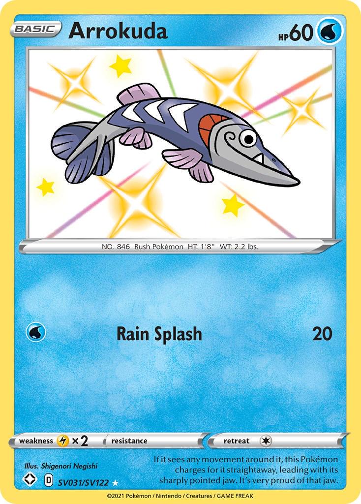 Arrokuda #SV031 Pokemon Shining Fates