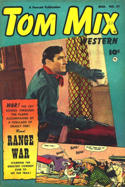 Tom Mix Western #51 (1952) Comic Books Tom Mix Western