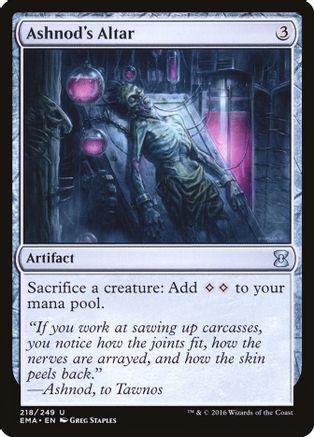 Ashnod's Altar #218 Magic Eternal Masters
