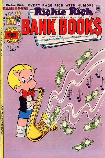 Richie Rich Bank Book #23 (1976) Comic Books Richie Rich Bank Book