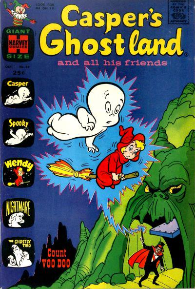 Casper's Ghostland #32 (1966) Comic Books Casper's Ghostland