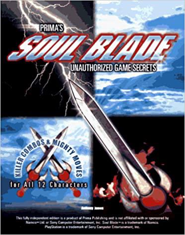 Soul Blade Unauthorized Game Secrets Strategy Guide