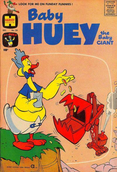 Baby Huey, the Baby Giant #29 (1960) Comic Books Baby Huey, the Baby Giant