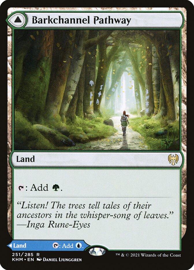 Barkchannel Pathway & Tidechannel Pathway #251 Magic Kaldheim