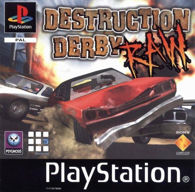 Destruction Derby Raw PAL Playstation
