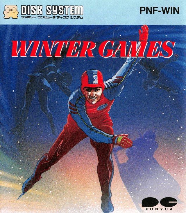 Winter Games Famicom Disk System