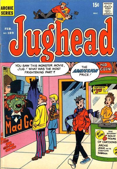 Jughead #189 (1971) Comic Books Jughead